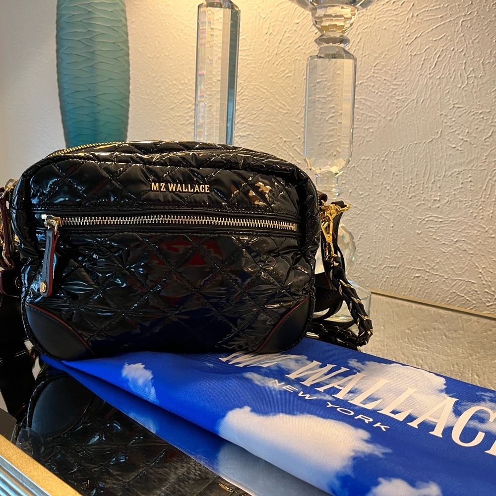 Patent MZ Wallace Handbag